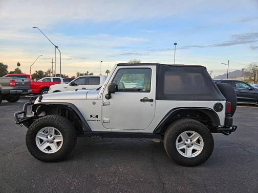 Silver 2008 Jeep Wrangler X