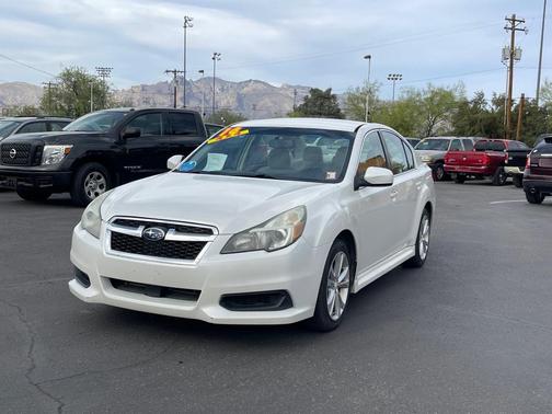 Satin White Pearl 2014 Subaru Legacy 2.5i Premium