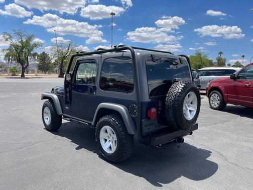 Dark Blue 2005 Jeep Wrangler Sport