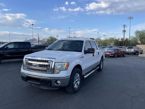 White 2014 Ford F-150 XLT