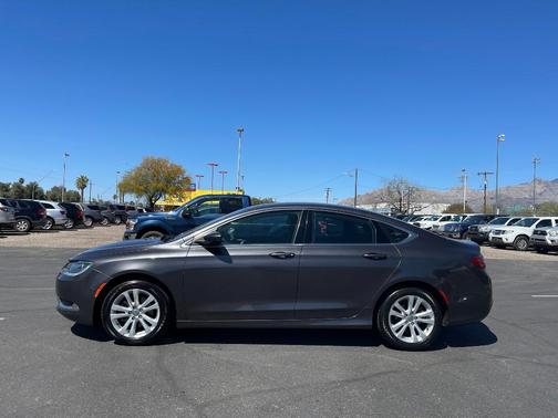 Gray 2016 Chrysler 200 Limited