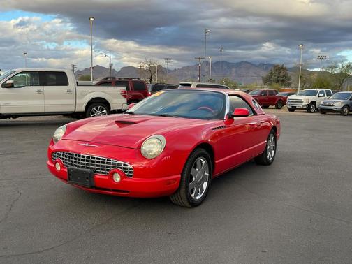 Torch Red 2002 Ford Thunderbird Deluxe