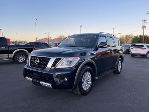 Blue Metallic 2018 Nissan Armada SL