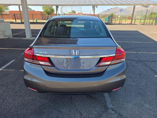 Gray 2014 Honda Civic LX