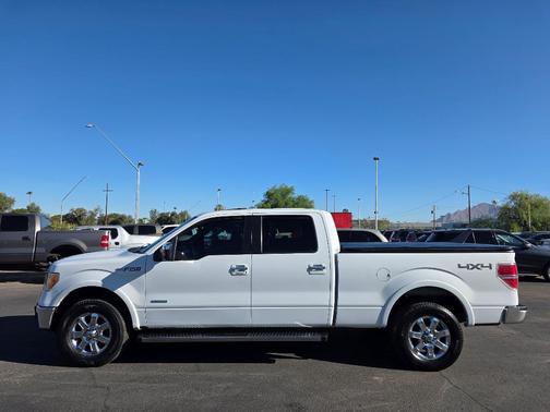 White 2013 Ford F-150 Lariat