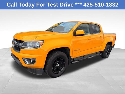 Yellow 2018 Chevrolet Colorado LT