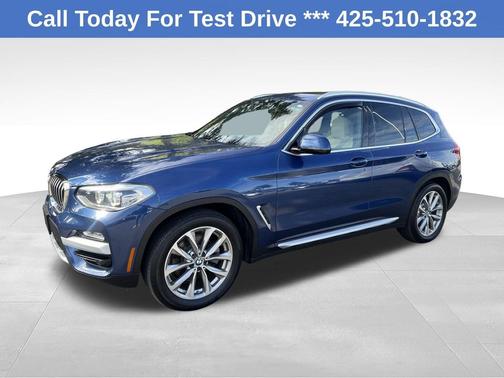 Phytonic Blue Metallic 2018 BMW X3 xDrive30i