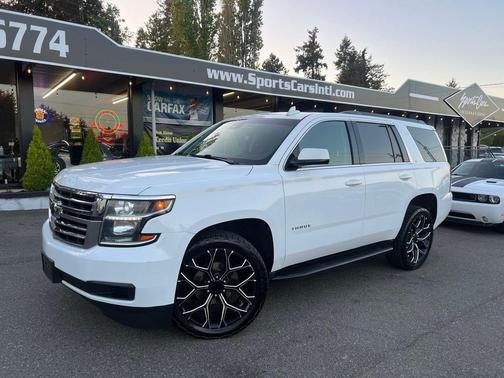 Summit White 2017 Chevrolet Tahoe LT