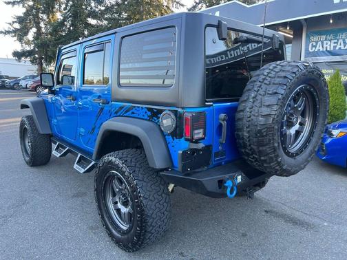 Hydro Blue Pearlcoat 2016 Jeep Wrangler Unlimited Sport