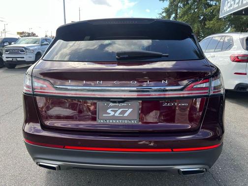 Burgundy Velvet Metallic Tinted Clearcoat 2019 Lincoln Nautilus Reserve