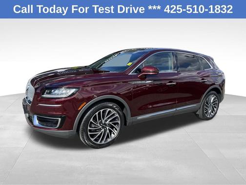Burgundy Velvet Metallic Tinted Clearcoat 2019 Lincoln Nautilus Reserve