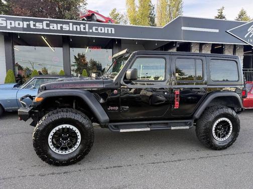 Black Clearcoat 2018 Jeep Wrangler Unlimited Rubicon