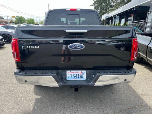 Shadow Black 2017 Ford F-150 Lariat