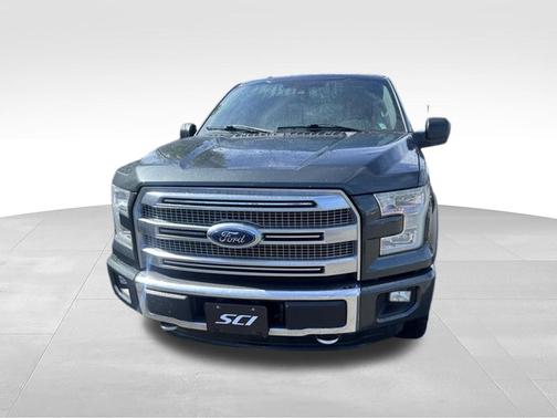 White Platinum Metallic Tri-Coat 2015 Ford F-150 Platinum