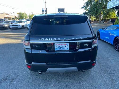 Santorini Black 2016 Land Rover Range Rover Sport 3.0L Turbocharged Diesel HSE Td6