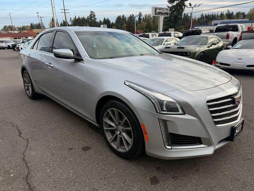 Radiant Silver Metallic 2019 Cadillac CTS 3.6L Luxury