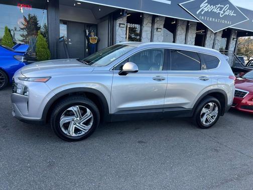 Shimmering Silver Pearl 2021 Hyundai SANTA FE SEL 2.4