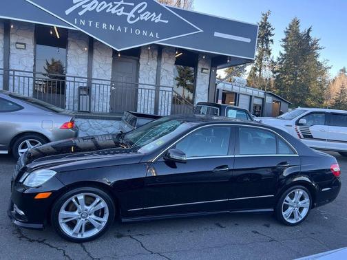 Black 2013 Mercedes-Benz E-Class E 350