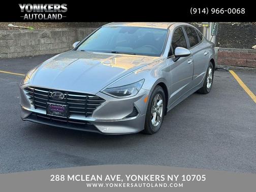 Shimmering Silver Pearl 2021 Hyundai SONATA SE