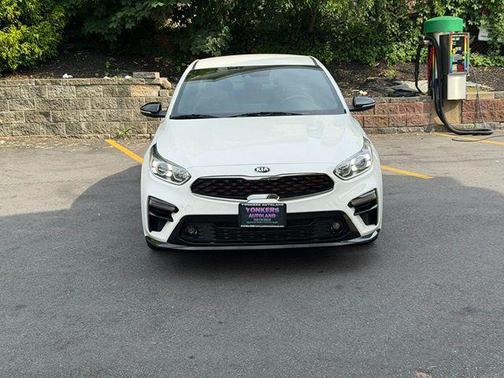 Clear White 2020 Kia Forte GT-Line