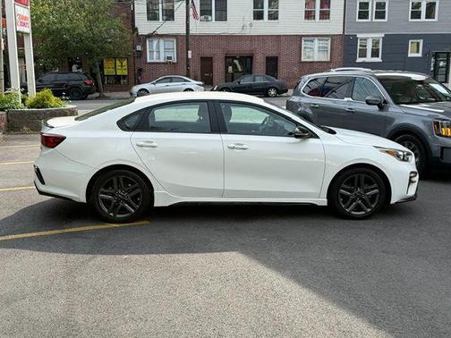 Clear White 2020 Kia Forte GT-Line