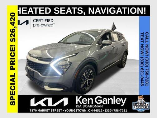 Everlasting Silver 2023 Kia Sportage EX