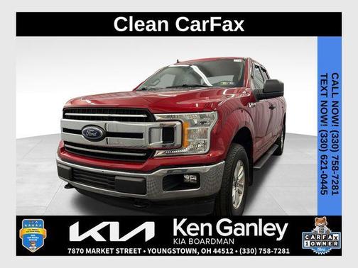 Red Metallic 2020 Ford F-150 XLT