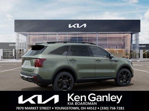 Jungle Green 2026 Kia Sorento X-Line SX
