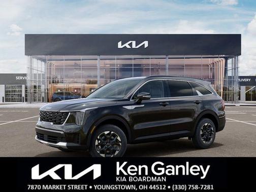 Ebony Black 2026 Kia Sorento S