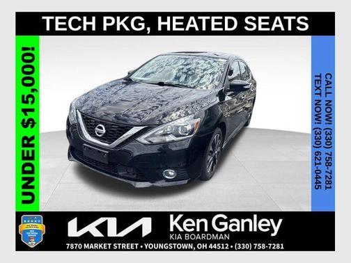 Black 2018 Nissan Sentra SR