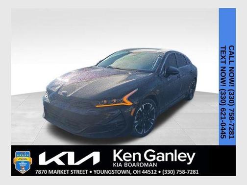 Ebony Black 2021 Kia K5 GT-Line