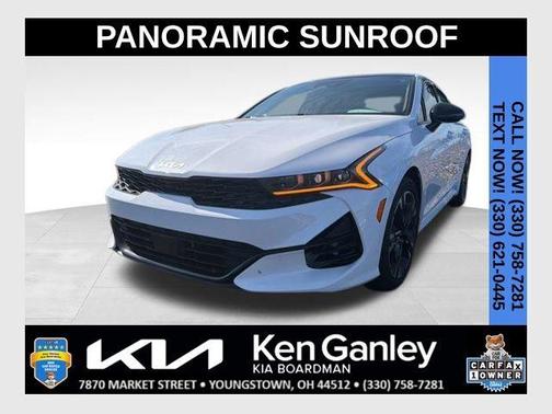 Glacial White Pearl 2024 Kia K5 GT-Line