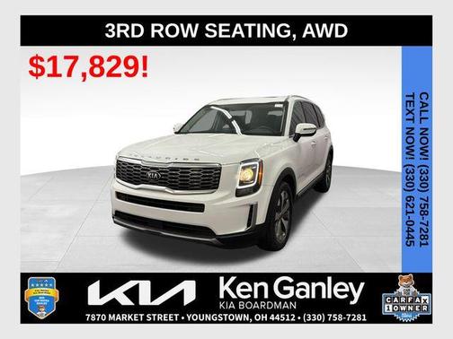 Snow White Pearl 2020 Kia Telluride S