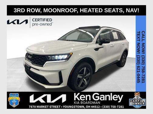 Glacial White Pearl 2022 Kia Sorento S