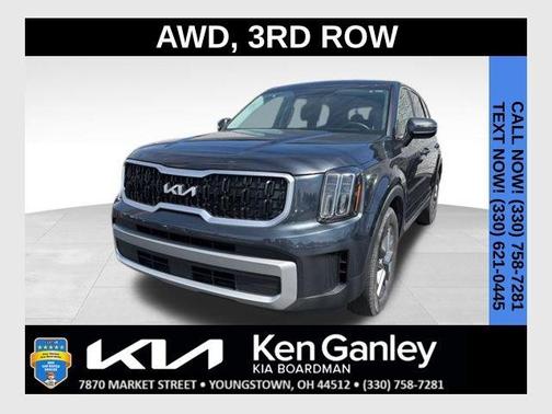 Gray 2023 Kia Telluride LX