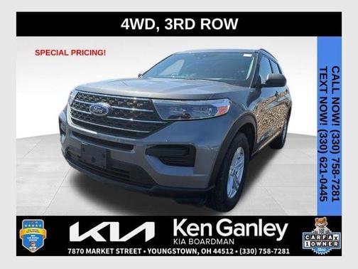 Gray Metallic 2023 Ford Explorer XLT