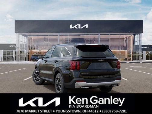 Ebony Black 2026 Kia Sorento S