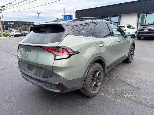 Jungle Green 2025 Kia Sportage X-Pro