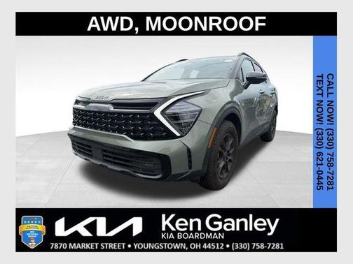 Jungle Green 2025 Kia Sportage X-Pro