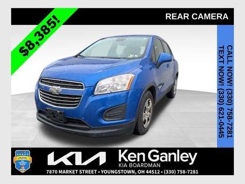Brilliant Blue Metallic 2015 Chevrolet Trax LS