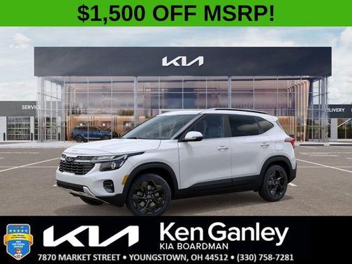 Snow White Pearl 2026 Kia Seltos EX