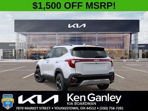 Snow White Pearl 2026 Kia Seltos EX