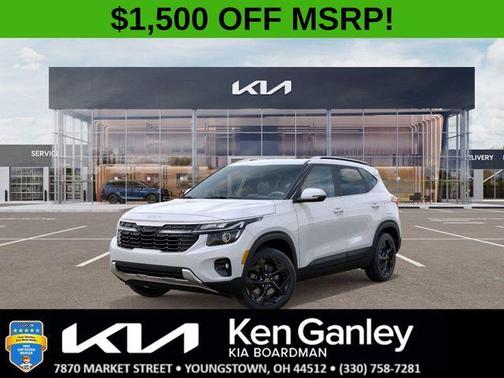 Snow White Pearl 2026 Kia Seltos EX