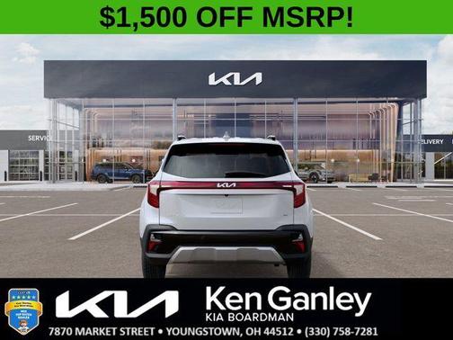 Snow White Pearl 2026 Kia Seltos EX