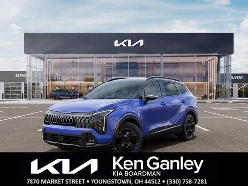 Blue / Black 2026 Kia Sportage X-Pro Prestige