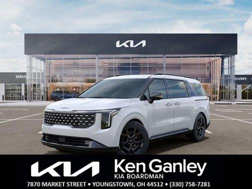 Snow White Pearl 2026 Kia Carnival Hybrid SX Prestige