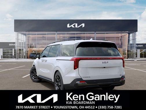 Snow White Pearl 2026 Kia Carnival Hybrid SX Prestige