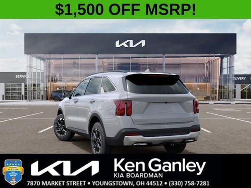 Wolf Gray 2026 Kia Sorento S