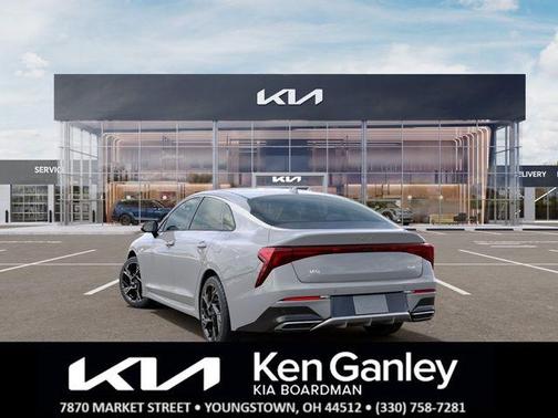 Wolf Gray 2026 Kia K5 GT-Line