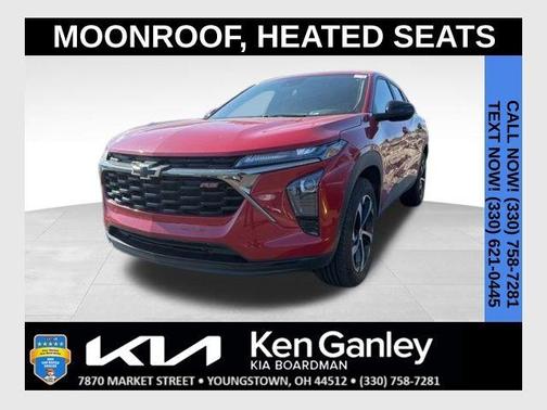 Red 2026 Chevrolet Trax 1RS